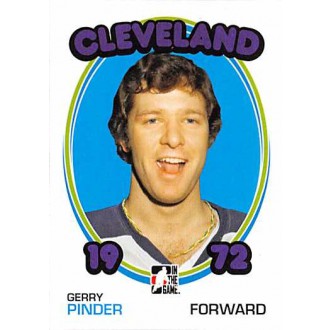 Řadové karty - Pinder Gerry - 2009-10 ITG 1972 The Year In Hockey  No.116