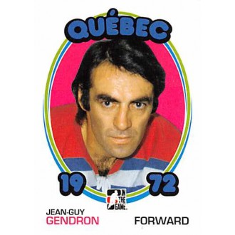 Řadové karty - Gendron Jean-Guy - 2009-10 ITG 1972 The Year In Hockey  No.134