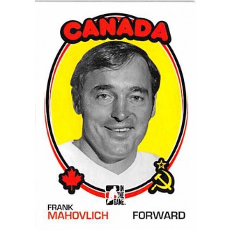 Řadové karty - Mahovlich Frank - 2009-10 ITG 1972 The Year In Hockey  No.167