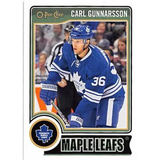 Řadové karty - Gunnarsson Carl - 2014-15 O-Pee-Chee No.332