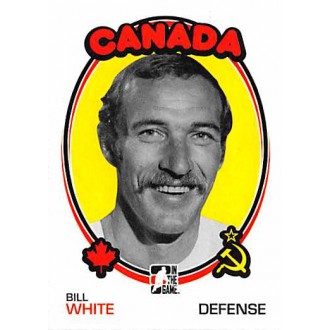 Řadové karty - White Bill - 2009-10 ITG 1972 The Year In Hockey  No.186