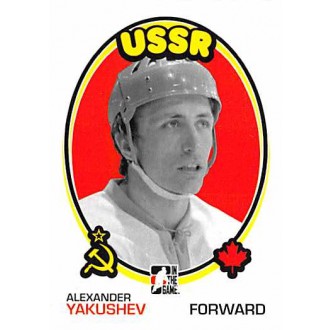 Řadové karty - Yakushev Alexander - 2009-10 ITG 1972 The Year In Hockey  No.187