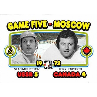 Řadové karty - Petrov Vladimir, Esposito Tony - 2009-10 ITG 1972 The Year In Hockey  No.194