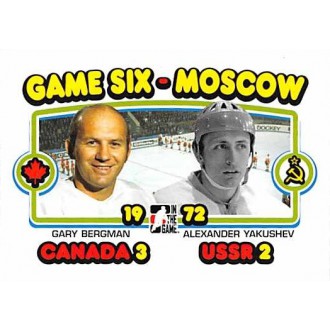 Řadové karty - Bergman Gary, Yakushev Alexander - 2009-10 ITG 1972 The Year In Hockey  No.195