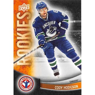 Řadové karty - Hodgson Cody - 2011-12 Upper Deck National Hockey Card Day Canada No.1