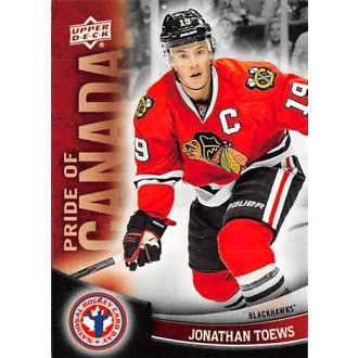 Řadové karty - Toews Jonathan - 2011-12 Upper Deck National Hockey Card Day Canada No.10