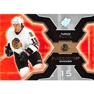 Řadové karty - Ruutu Tuomo - 2006-07 SPx No.21