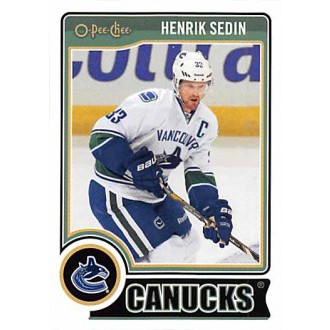 Řadové karty - Sedin Henrik - 2014-15 O-Pee-Chee No.337