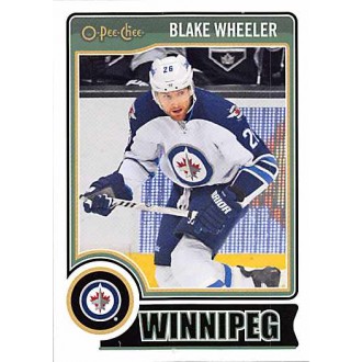 Řadové karty - Wheeler Blake - 2014-15 O-Pee-Chee No.345