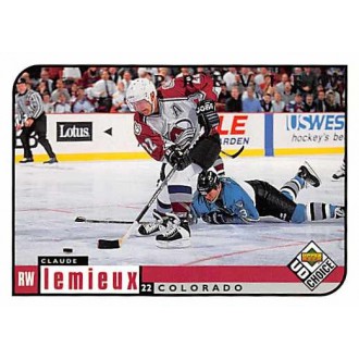 Paralelní karty - Lemieux Claude - 1998-99 UD Choice Preview No.55