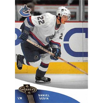 Řadové karty - Sedin Daniel - 2000-01 Heroes No.114
