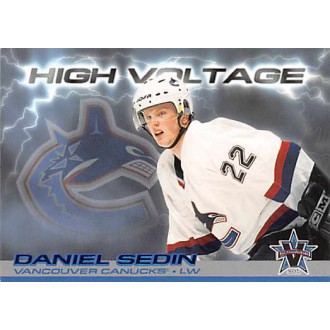 Insertní karty - Sedin Daniel - 2000-01 Vanguard High Voltage No.34