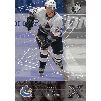 Řadové karty - Sedin Daniel - 2000-01 SPx No.149