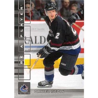 Řadové karty - Sedin Daniel - 2001-02 BAP Memorabilia No.6