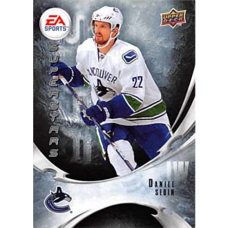 Insertní karty - Sedin Daniel - 2010-11 Upper Deck EA Superstars No.EA14