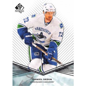 Řadové karty - Sedin Daniel - 2011-12 SP Authentic No.67