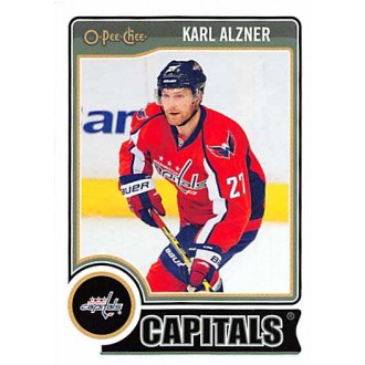 Řadové karty - Alzner Karl - 2014-15 O-Pee-Chee No.355