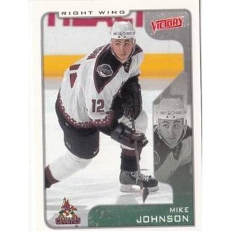 Řadové karty - Johnson Mike - 2001-02 Victory No.267