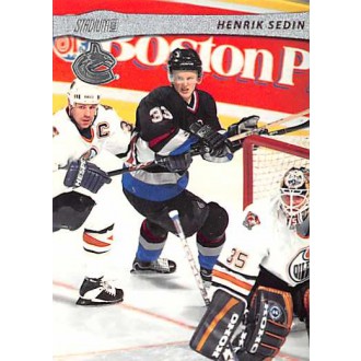 Řadové karty - Sedin Henrik - 2001-02 Stadium Club No.43