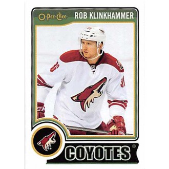 Řadové karty - Klinkhammer Rob - 2014-15 O-Pee-Chee No.363