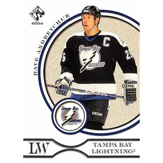 Řadové karty - Andreychuk Dave - 2003-04 Private Stock Reserve No.92