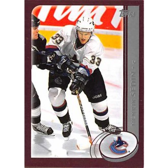 Řadové karty - Sedin Henrik - 2002-03 Topps No.213