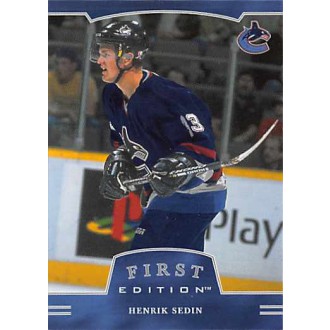 Řadové karty - Sedin Henrik - 2002-03 BAP First Edition No.27