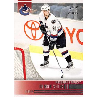 Řadové karty - Sedin Henrik - 2004-05 Pacific No.261