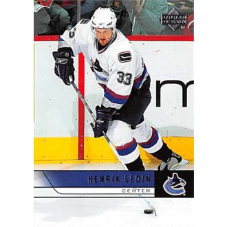 Řadové karty - Sedin Henrik - 2006-07 Upper Deck No.189