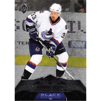 Řadové karty - Sedin Henrik - 2007-08 Black Diamond No.77
