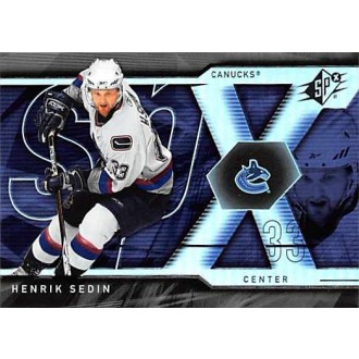 Řadové karty - Sedin Henrik - 2007-08 SPx No.34