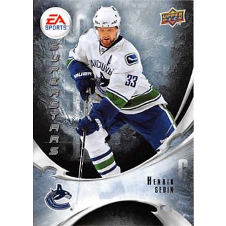 Insertní karty - Sedin Henrik - 2010-11 Upper Deck EA Superstars No.EA13