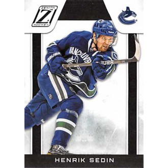 Řadové karty - Sedin Henrik - 2010-11 Zenith No.20