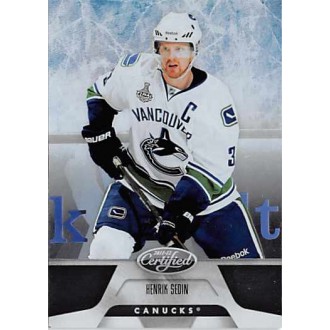 Řadové karty - Sedin Henrik - 2011-12 Certified No.132