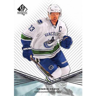 Řadové karty - Sedin Henrik - 2011-12 SP Authentic No.86