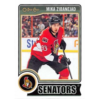 Řadové karty - Zibanejad Mika - 2014-15 O-Pee-Chee No.380