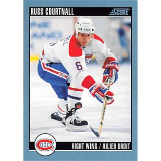 Řadové karty - Courtnall Russ - 1992-93 Score Canadian No.4