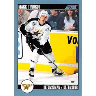 Řadové karty - Tinordi Mark - 1992-93 Score Canadian No.7
