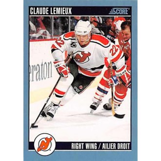Řadové karty - Lemieux Claude - 1992-93 Score Canadian No.8