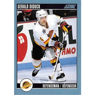 Řadové karty - Diduck Gerald - 1992-93 Score Canadian No.34