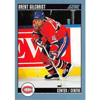 Řadové karty - Gilchrist Brent - 1992-93 Score Canadian No.46