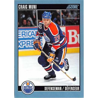 Řadové karty - Muni Craig - 1992-93 Score Canadian No.81