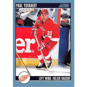 Řadové karty - Ysebaert Paul - 1992-93 Score Canadian No.95