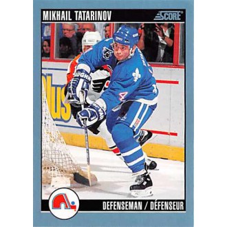 Řadové karty - Tatarinov Mikhail - 1992-93 Score Canadian No.107