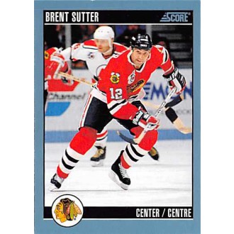 Řadové karty - Sutter Brent - 1992-93 Score Canadian No.112
