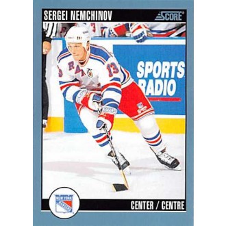Řadové karty - Nemchinov Sergei - 1992-93 Score Canadian No.115