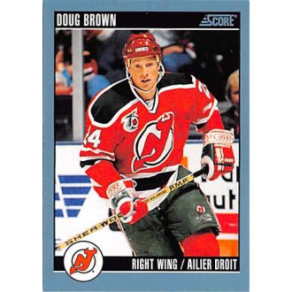 Řadové karty - Brown Doug - 1992-93 Score Canadian No.118
