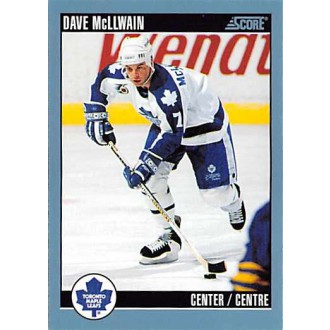 Řadové karty - McLlwain Dave - 1992-93 Score Canadian No.122
