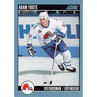 Řadové karty - Foote Adam - 1992-93 Score Canadian No.131