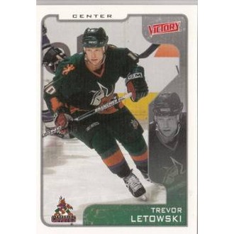 Řadové karty - Letowski Trevor - 2001-02 Victory No.274